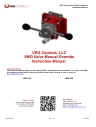 VRG | Valve Manual Override Model 150 Catalog PDF